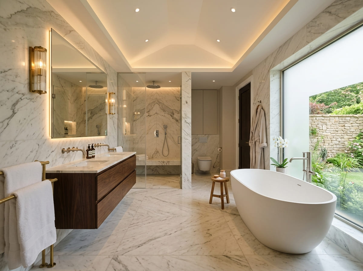 Custom Bathroom Renovation in Fairview