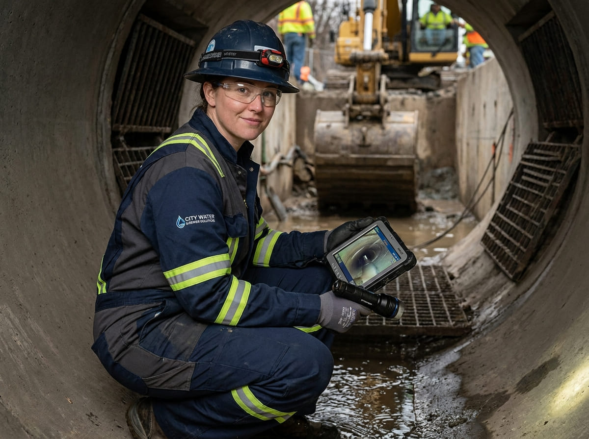 Sewer Line Inspection & Replacement in Fairview